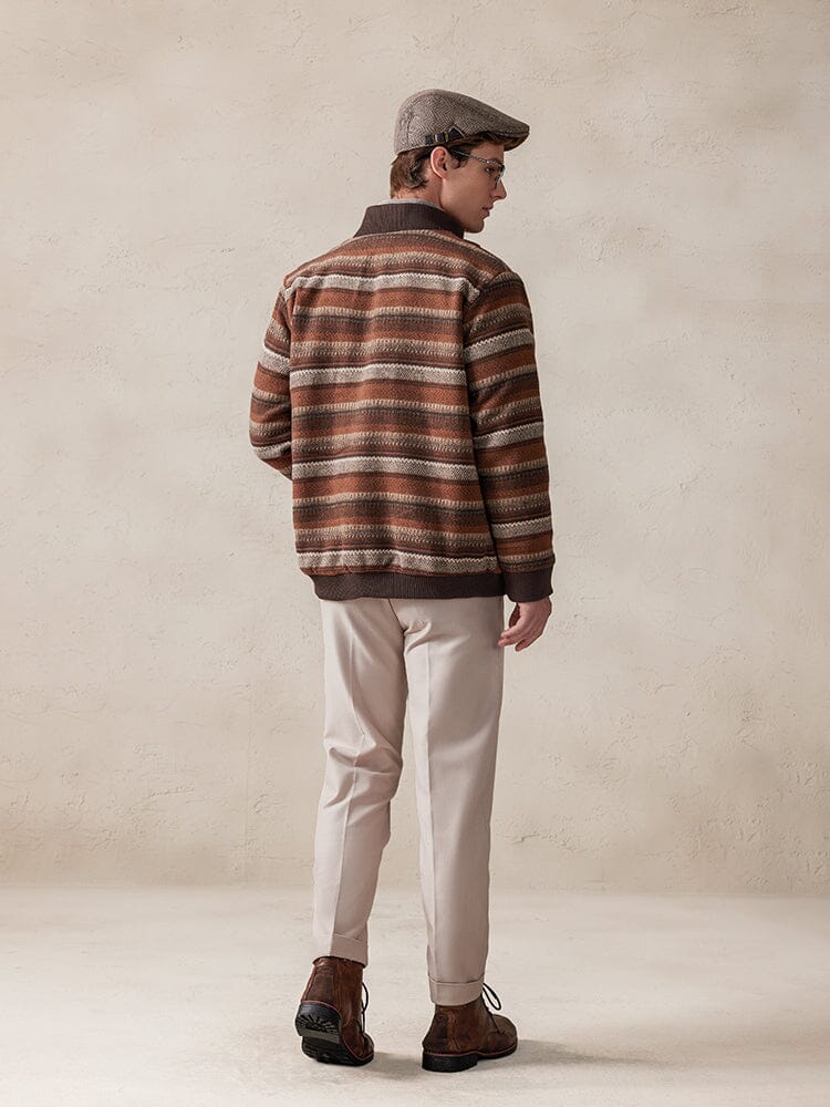 Vintage Stripe Tweed Jacket