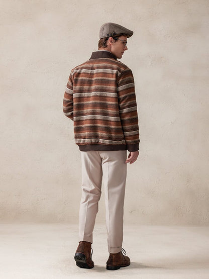 Vintage Stripe Tweed Jacket