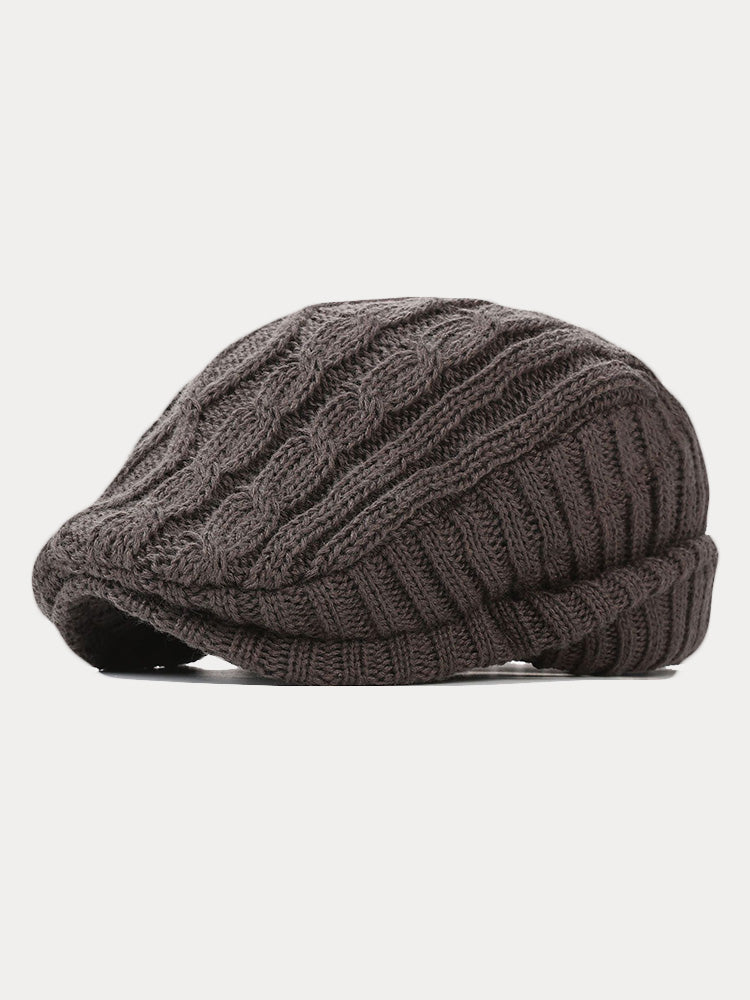Retro Versatile Knitted Beret Hat