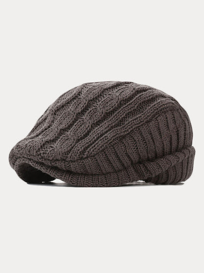 Retro Versatile Knitted Beret Hat