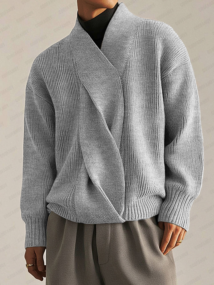 Stylish Soft Twist Design Sweater