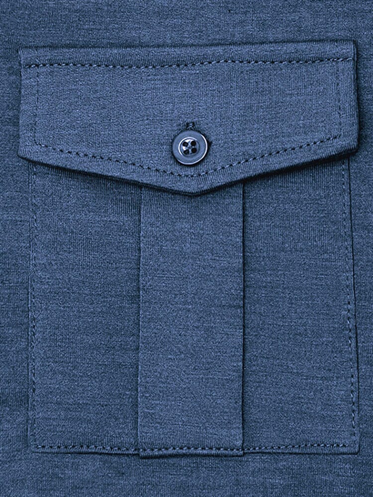 Lightweight Solid Polo Shirt