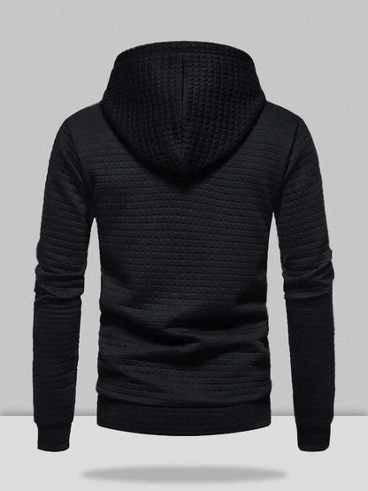 Coofandy pullover jacquard hoodie