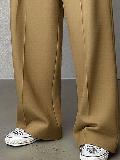 Smart Casual Tailored High Waist Pants