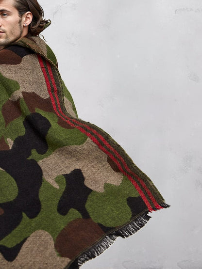 Stylish Soft Camo Shawl Scarf