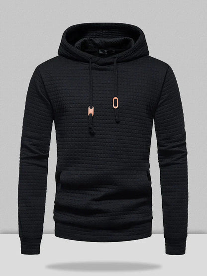 Coofandy pullover jacquard hoodie