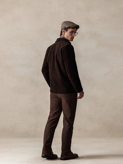 Elegant Corduroy Blazer Jacket