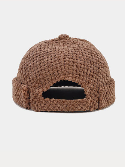 Corduroy Brimless Beanie Cap