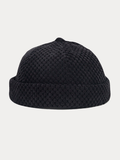 Corduroy Brimless Beanie Cap
