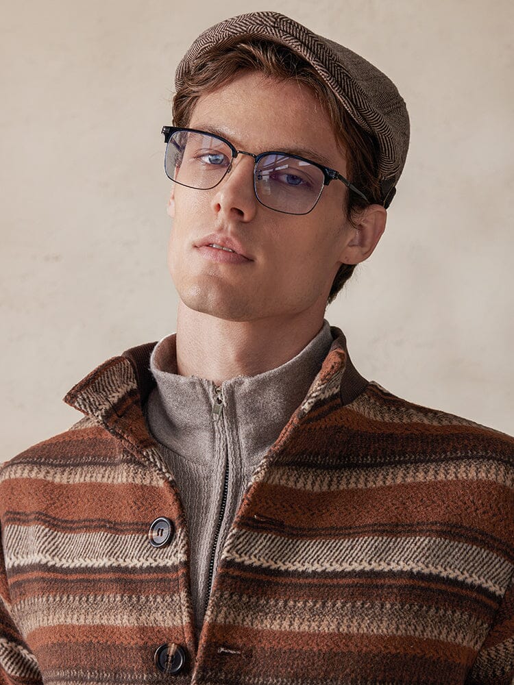 Vintage Stripe Tweed Jacket