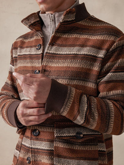 Vintage Stripe Tweed Jacket