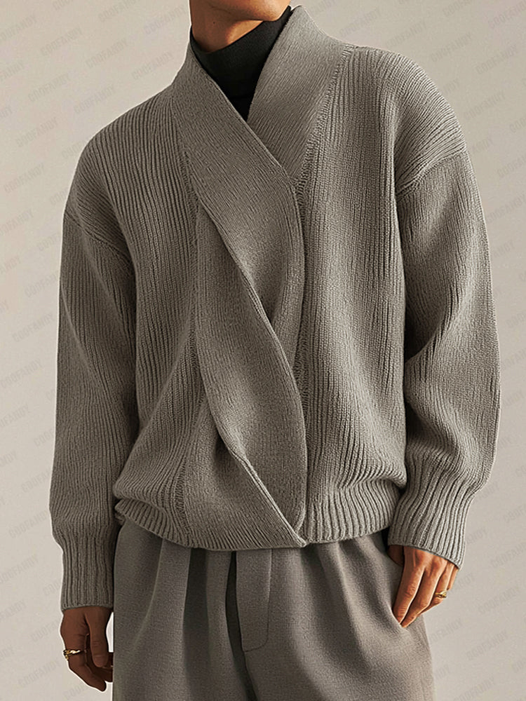 Stylish Soft Twist Design Sweater