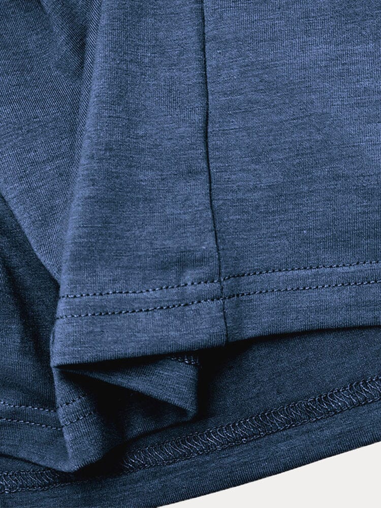 Lightweight Solid Polo Shirt