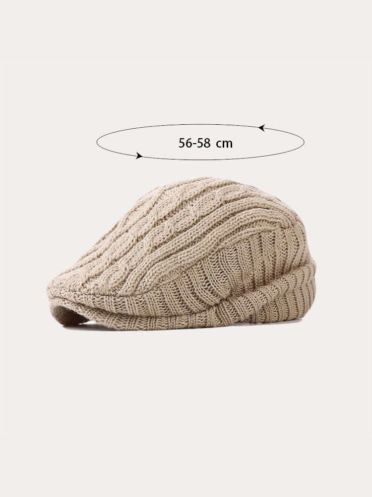 Retro Versatile Knitted Beret Hat